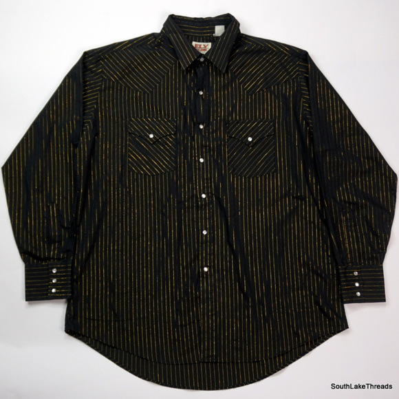 VTG Ely Cattlemen L/S Western Button Down XL - Picture 1 of 5